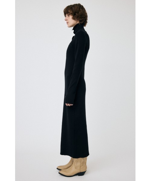 MOUSSY(マウジー)の「RIB KNIT ロングドレス(ワンピース・レディース・ブラック/チャコールグレー/ブラウン・1/2)」の10枚目の写真