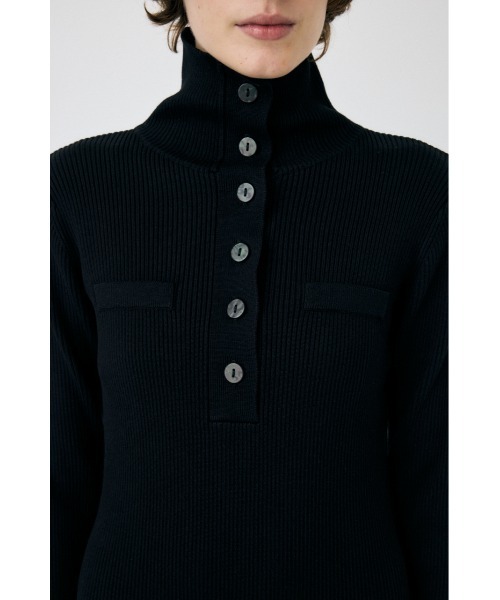 MOUSSY(マウジー)の「RIB KNIT ロングドレス(ワンピース・レディース・ブラック/チャコールグレー/ブラウン・1/2)」の12枚目の写真