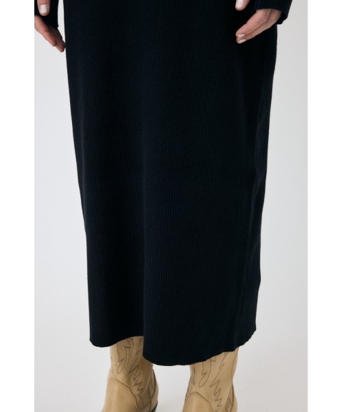 MOUSSY(マウジー)の「RIB KNIT ロングドレス(ワンピース・レディース・ブラック/チャコールグレー/ブラウン・1/2)」の14枚目の写真