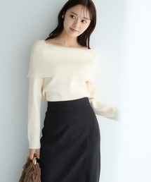 Andemiu | リブオフショルニット292685(ニット/セーター)
