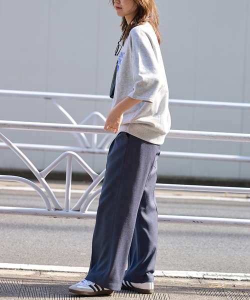 Champion(チャンピオン)の「別注【Champion】*relume CVC French Terry S/S スウェット(スウェット・レディース・アイボリー/チャコールグレー/ブルー/イエロー・LARGE)」の6枚目の写真