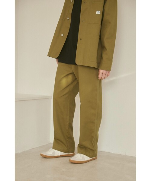 coen（コーエン）の「【PARKING】CHINO WIDE PT（チノパンツ・メンズ・ブラック/ベージュ・M/L/XL）」の10枚目の写真