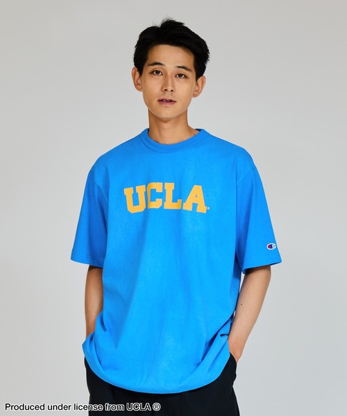 極美品✨UCLA ブルーインズ ロゴTシャツ champion ヘビーウエイト 極美品✨UCLA ブルーインズ ロゴTシャツ champion ヘビー