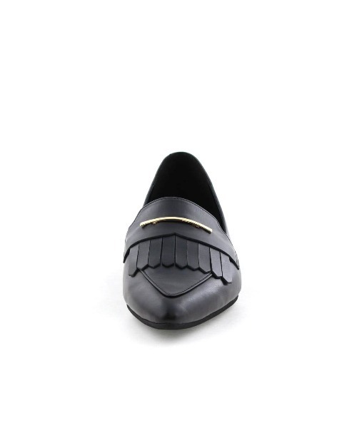 HIMIKO（ヒミコ）の「【Made in Japan】【HIMIKO】メタルバーキルトローファー/651106（ローファー・レディース・ベージュ/シルバー/ブラック/ライトグレー/ダークグレー/ブラウン・23.5cm/23.0cm/22.5cm/22.0cm/21.5cm/26.5cm/26.0cm/25.5cm/25.0cm/24.5cm/24.0cm）」の8枚目の写真