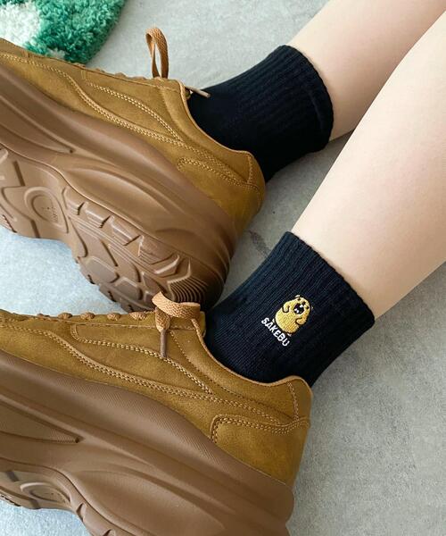 WEGO(ウィゴー)の「WEGO/モチーフロゴ刺繍アンクルパイルソックス(ソックス/靴下・レディース・その他1/その他2・23-25cm)」の12枚目の写真
