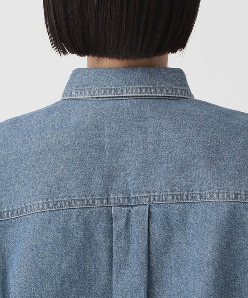 Apbデニムショートシャツ（シャツ/ブラウス）｜apart by lowrys（アパートバイローリーズ）