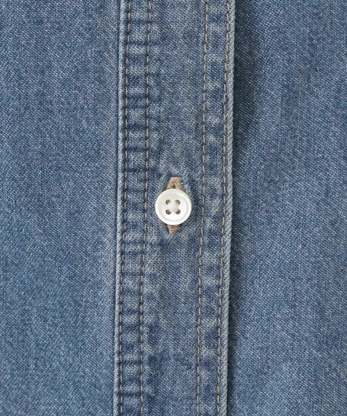 Apbデニムショートシャツ（シャツ/ブラウス）｜apart by lowrys（アパートバイローリーズ）