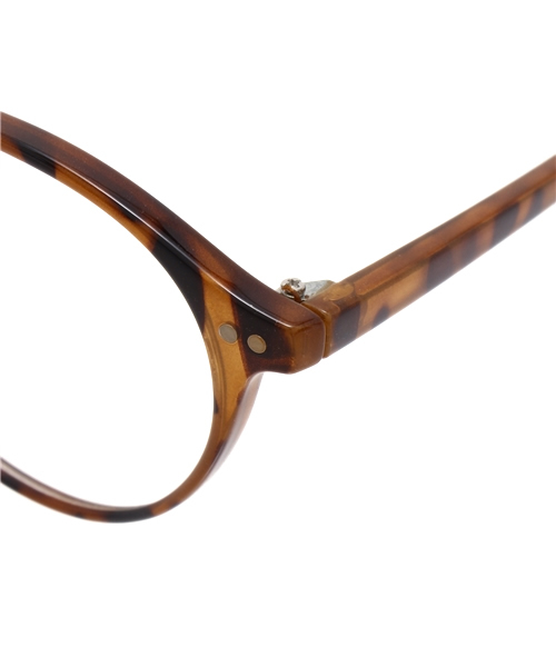 collex（コレックス）の「ダテメガネ（メガネ・レディース・ベージュ/ブラウン・FREE）」の6枚目の写真