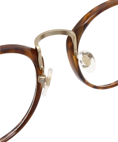 collex（コレックス）の「ダテメガネ（メガネ・レディース・ベージュ/ブラウン・FREE）」の7枚目の写真