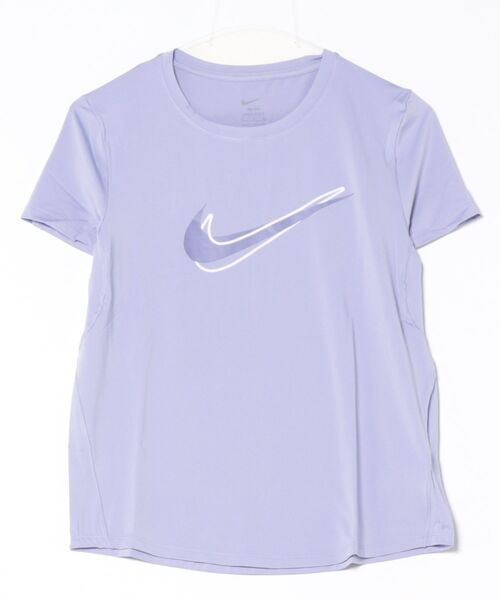 NIKE（ナイキ）の「《NIKEアパレル》AS W NK ONE SWSH HBR DF SS（Tシャツ/カットソー・レディース・ブラック/ライラック/ライトブルー・L/M/XL/S/XS）」の3枚目の写真