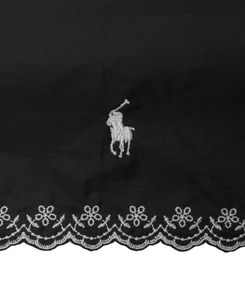 POLO RALPH LAUREN(ポロ ラルフ ローレン)の「【WEB限定】遮光100% 晴雨兼用 折りたたみ日傘 軽量 "裾刺繍 POLO" ポロ(折りたたみ傘・レディース・ダークブルー/オフホワイト/ブラック/キャメル・FREE)」の14枚目の写真