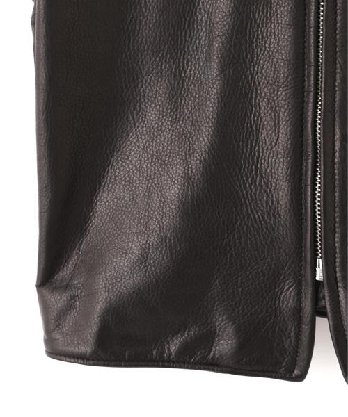 Schott(ショット)の「Schott/ショット/541XX CAFE RACER NEW NAKED/カフェレーサー ニューネイキッド(ライダースジャケット・メンズ・ブラック・34/40/38/42/36/44)」の22枚目の写真