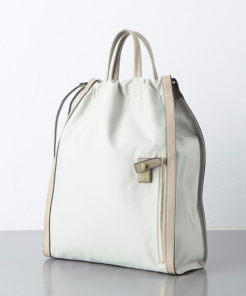 ORSETTO（オルセット）の「＜ORSETTO＞METALLO NY トートバッグ（トートバッグ・レディース・ナチュラル/ブラック・FREE）」の3枚目の写真