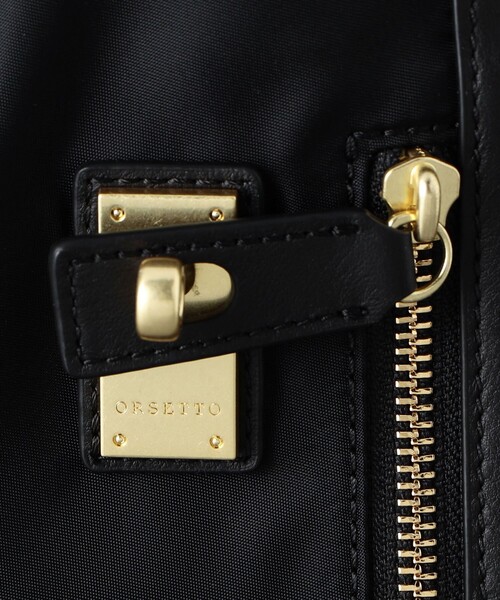 ORSETTO（オルセット）の「＜ORSETTO＞METALLO NY トートバッグ（トートバッグ・レディース・ナチュラル/ブラック・FREE）」の13枚目の写真