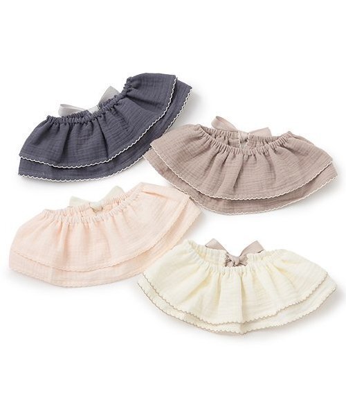 フリルスタイについてᙏ̤̫͚♡ セール】ピコミシンつきフリル衿スタイ（スタイ/よだれかけ）｜petit