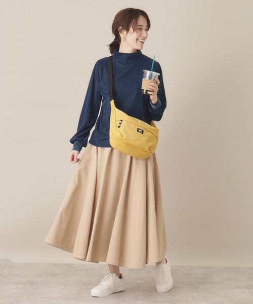 ITS'DEMO（イッツデモ）の「Leeミニショルダー（ショルダーバッグ・レディース・イエロー/オフホワイト/ブラック・00）」の7枚目の写真