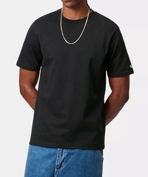 Carhartt WIP(カーハートダブリューアイピー)の「【Carhartt WIP】S/S BASE T-SHIRT I026264(Tシャツ/カットソー・メンズ・ブラック/ホワイト・M/L/XL)」の1枚目の写真
