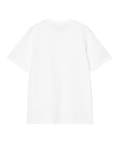 Carhartt WIP(カーハートダブリューアイピー)の「【Carhartt WIP】S/S BASE T-SHIRT I026264(Tシャツ/カットソー・メンズ・ブラック/ホワイト・M/L/XL)」の7枚目の写真