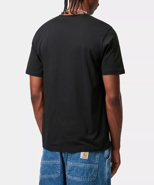 Carhartt WIP(カーハートダブリューアイピー)の「【Carhartt WIP】S/S BASE T-SHIRT I026264(Tシャツ/カットソー・メンズ・ブラック/ホワイト・M/L/XL)」の9枚目の写真
