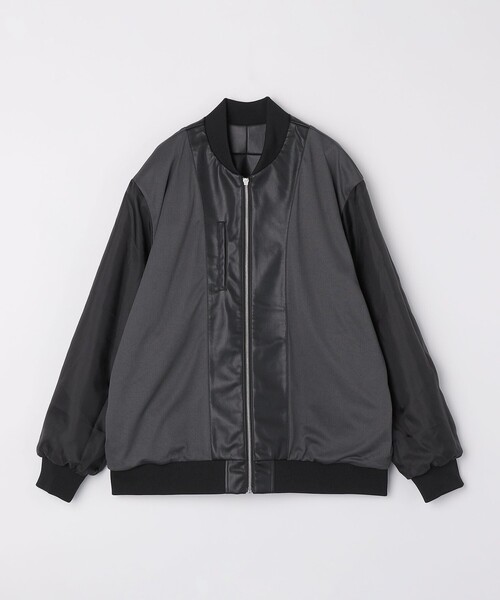 SHIPS Colors:合成皮革 ボマー ジャケット◇（ブルゾン）｜SHIPS