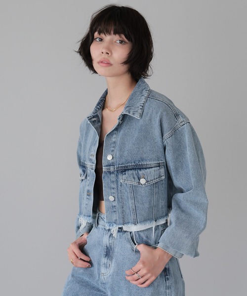 るさん専用 デニム セットアップ 宅配便】デニムセットアップ／tops2054 | DAY CLOSET