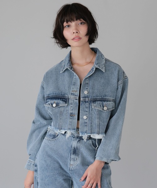 goa デニムセットアップ 楽天市場】【即日発送】作業服 上下セット デニムジャケット
