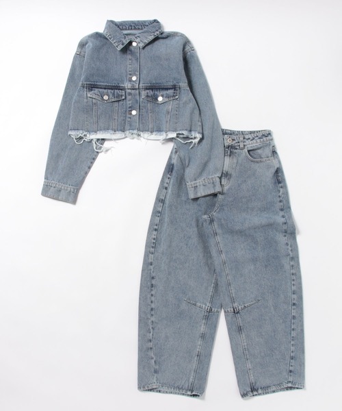 セール】Denim Set-up デニムセットアップ（セットアップ