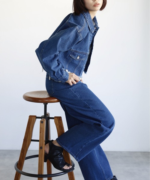 セール】Denim Set-up デニムセットアップ（セットアップ）｜SOTT