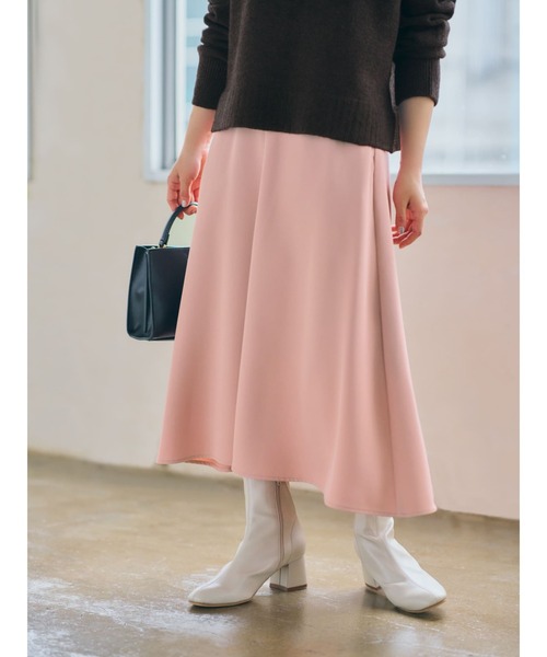 セール】ドレープセミフレアスカート 【低身長・小柄女性
