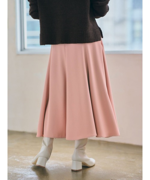 セール】ドレープセミフレアスカート 【低身長・小柄女性