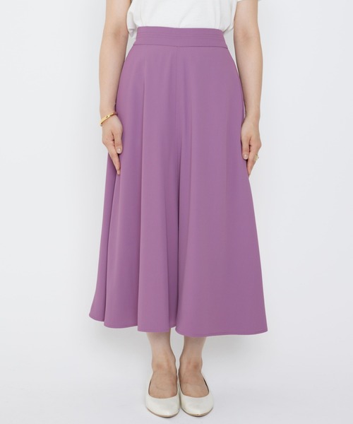 セール】ドレープセミフレアスカート 【低身長・小柄女性】（スカート