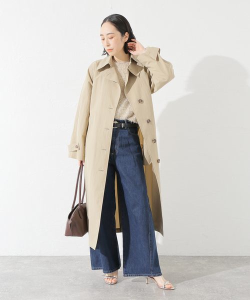 journal standard L'essage（ジャーナルスタンダードレサージュ）の「CO/POシングルトレンチコート（トレンチコート・レディース・ベージュ・FREE）」の15枚目の写真