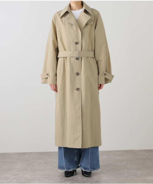 journal standard L'essage（ジャーナルスタンダードレサージュ）の「CO/POシングルトレンチコート（トレンチコート・レディース・ベージュ・FREE）」の21枚目の写真