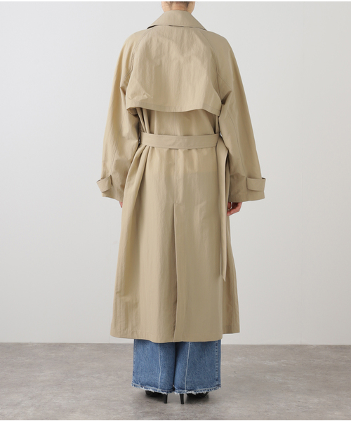 journal standard L'essage（ジャーナルスタンダードレサージュ）の「CO/POシングルトレンチコート（トレンチコート・レディース・ベージュ・FREE）」の3枚目の写真