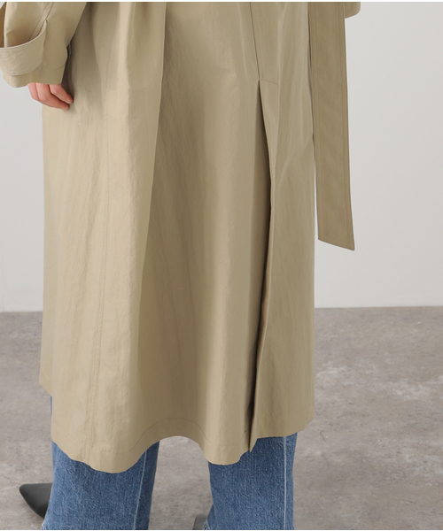 journal standard L'essage（ジャーナルスタンダードレサージュ）の「CO/POシングルトレンチコート（トレンチコート・レディース・ベージュ・FREE）」の10枚目の写真