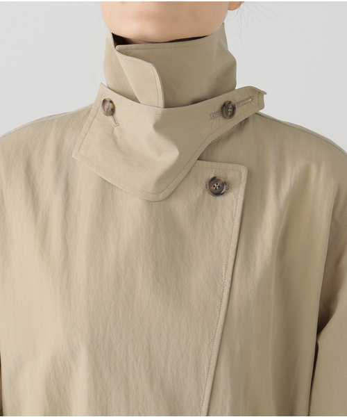 journal standard L'essage（ジャーナルスタンダードレサージュ）の「CO/POシングルトレンチコート（トレンチコート・レディース・ベージュ・FREE）」の13枚目の写真