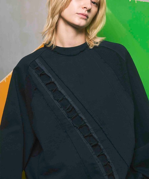 maison special レースアップヴィンテージスウェット MAISON SPECIAL（メゾンスペシャル）の「《UNISEX》Prime-Over
