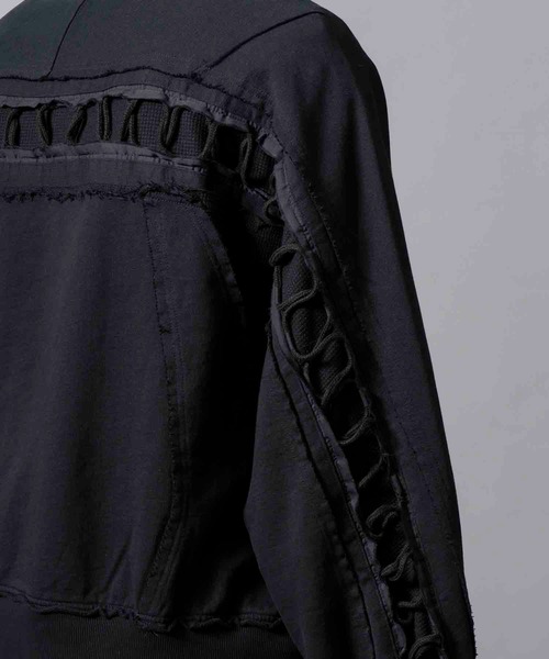 UNISEX》Prime-Over Lace-Up Alien Sweat Crew Neck Pullover/プライム