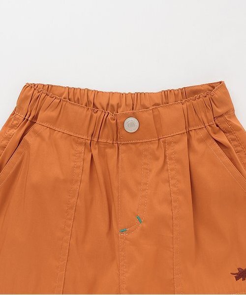 kladskap（クレードスコープ）の「【人気商品再入荷】【直営店で取り扱い無し】恐竜ワンポイント6分丈パンツ（その他パンツ・キッズ・カーキ/キャメル・130cm/120cm/100cm/110cm/90cm）」の9枚目の写真