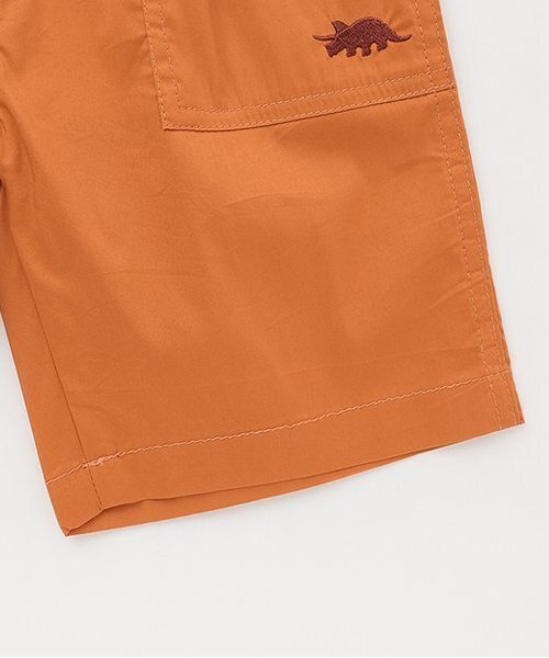 kladskap（クレードスコープ）の「【人気商品再入荷】【直営店で取り扱い無し】恐竜ワンポイント6分丈パンツ（その他パンツ・キッズ・カーキ/キャメル・130cm/120cm/100cm/110cm/90cm）」の3枚目の写真