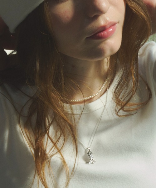 GIUNON(ジウノン)の「mini pearl necklace / ミニパールネックレス(ネックレス・レディース・アイボリー・FREE)」の11枚目の写真