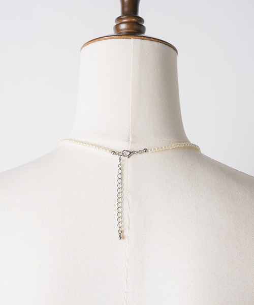 mini pearl necklace / ミニパールネックレス（ネックレス