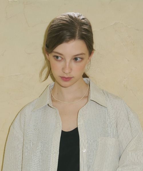 GIUNON(ジウノン)の「mini pearl necklace / ミニパールネックレス(ネックレス・レディース・アイボリー・FREE)」の15枚目の写真