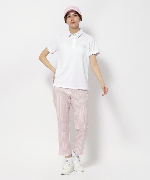 adabat(アダバット)の「サッカーストライプアンクルパンツ(その他パンツ・レディース・ピンク系5/ブルー系5・36/42/40/38)」の13枚目の写真