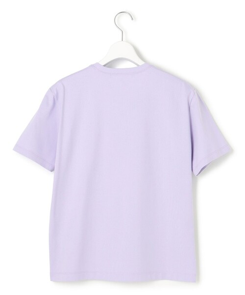 23区（ニジュウサンク）の「【洗える】カラーロゴ Tシャツ（Tシャツ/カットソー・レディース・ホワイト系/ライラック系/グレー系/イエロー系・40/38）」の12枚目の写真
