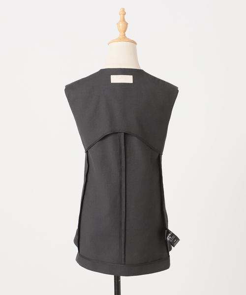 plage sandy linenジレ　美品 sandy linen ジレ（ジレ）｜Plage（プラージュ）の通販