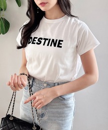 INGNI（イング）の「ロゴプリントTシャツ（Tシャツ/カットソー）」