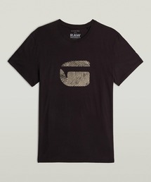 Finger Print Burger T-Shirt/バーガーブランドロゴTシャツ