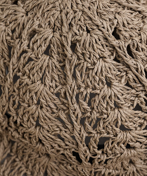 DISCOAT(ディスコート)の「ペーパーチューリップハット(ハット・レディース・ライトベージュ/グレイッシュベージュ・FREE)」の22枚目の写真