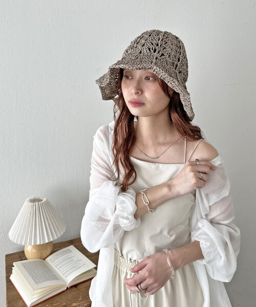 確認、ポテチーノ　チュール帽子 ポテチーノ 帽子 さえら日本製 p13-62939 : QP Collection Shop